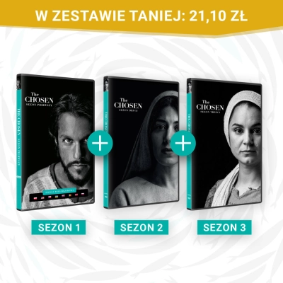 THE CHOSEN - KOMPLET: Sezon 1 + Sezon 2 + Sezon 3 (DVD) - lektor, napisy PL